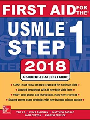 دانلود کتاب First Aid for the USMLE Step 1 2018 - 28th Edition