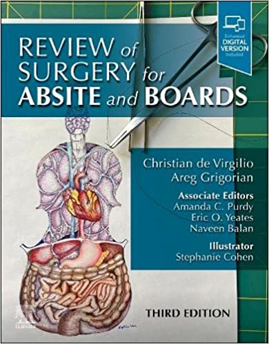 دانلود کتاب Review of Surgery for ABSITE and Boards 3rd Edition دانلود کتاب Review of Surgery for ABSITE and Boards 3rd Edition
