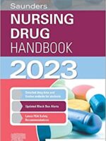 دانلود کتاب Saunders Nursing Drug Handbook 2023