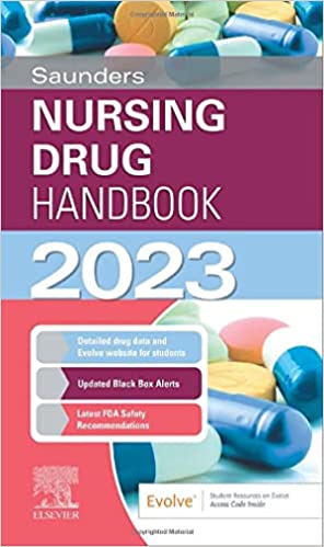 دانلود کتاب Saunders Nursing Drug Handbook 2023